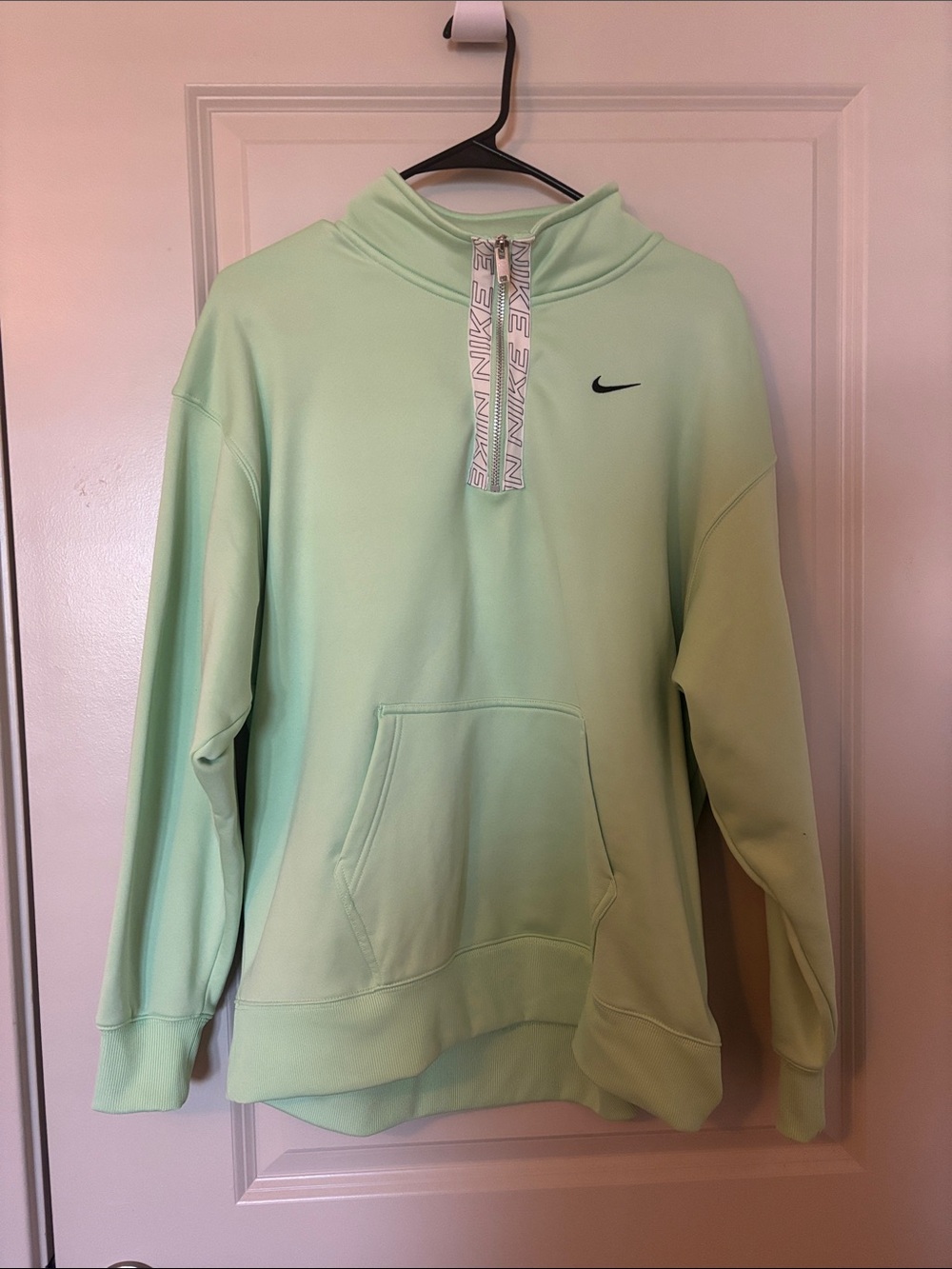 Nike quarter zip fleece jacket